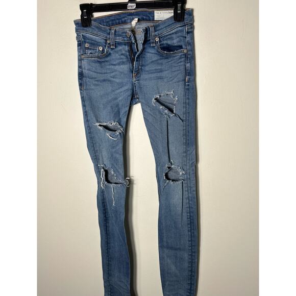 Rag & Bone Hole Denim sz 26 - Picture 1 of 3